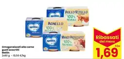Interspar Omogeneizzati alla carne Mellin offerta