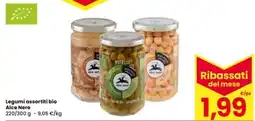 Interspar Legumi assortiti bio Alce Nero offerta