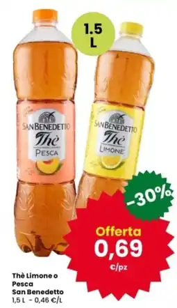 Interspar The Limone o Pesca San Benedetto offerta