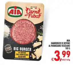 Deco Superstore Aia hamburger di bovino al parmigiano reggiano offerta