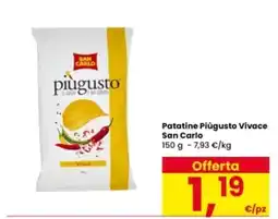 Interspar Patatine Piùgusto Vivace San Carlo offerta