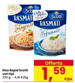 Interspar Riso Rapid Scotti offerta