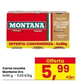 Interspar Carne Lessata Montana Oro offerta
