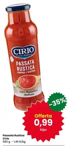 Interspar Passata Rustica Cirio offerta
