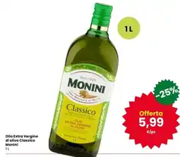 Interspar Olio Extra Vergine di oliva Classico Monini offerta