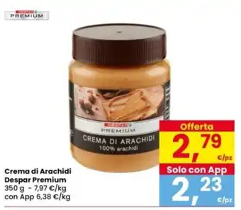 Interspar Crema di Arachidi Despar Premium offerta