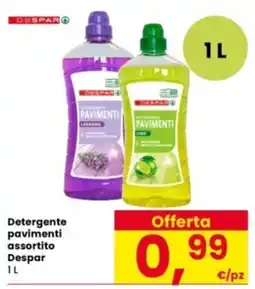 Interspar Detergente pavimenti Despar offerta