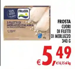 Deco Superstore Frosta cuori di filetti di merluzzo offerta