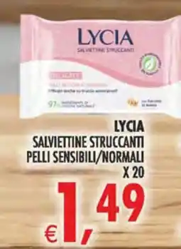 Deco Superstore Lycia salviettine struccanti pelli sensibili/normali offerta