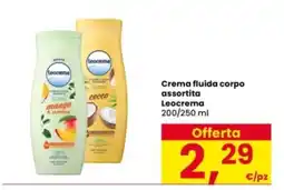 Interspar Crema fluida corpo Leocrema offerta