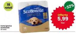 Interspar Carta Igienica Scottonelle offerta