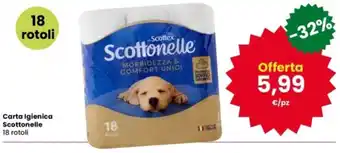Interspar Carta Igienica Scottonelle offerta