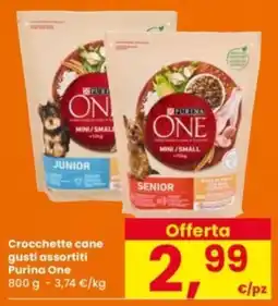 Interspar Crocchette cane Purina One offerta