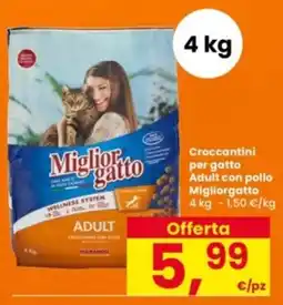 Interspar Croccantini per gatto Adult con pollo Migliorgatto offerta