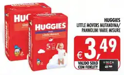 Deco Superstore Huggies little movers mutandina/ pannolini offerta