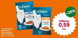 Interspar Cibo umido per gatto Perle Purina Gourmet offerta
