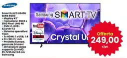 Interspar SAMSUNG Smart tv LED UE43U SERIE 8000 offerta