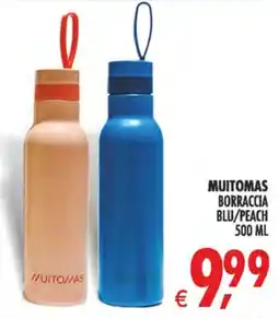 Deco Superstore Muitomas borraccia blu/peach offerta