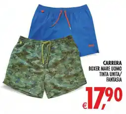 Deco Superstore Carrera boxer mare uomo tinta unita/ fantasia offerta