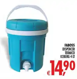 Deco Superstore Faboss dispencer termico iceberg offerta