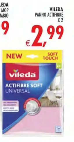 Deco Superstore Vileda panno actifibre x2 offerta