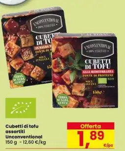 Eurospar Cubetti di tofu assortiti offerta
