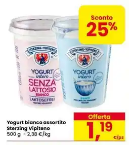 Eurospar Yogurt bianco assortito Sterzing Vipiteno offerta