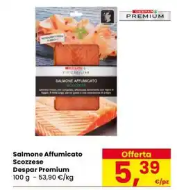 Eurospar Salmone affumicato Scozzese offerta
