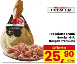 Eurospar Prosciutto crudo Norcia I.G.P offerta