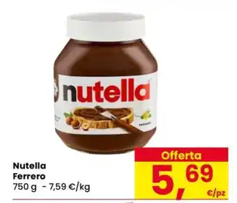Eurospar Nutella offerta