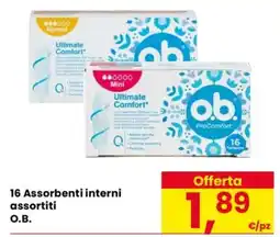 Eurospar 16 Assorbenti interni assortiti offerta