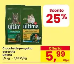Eurospar Crocchette per gatto assortite offerta