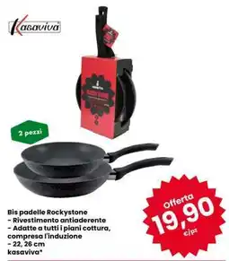 Eurospar Bis padelle Rockystone offerta