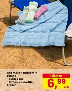 Eurospar Telo mare hammam in cotone offerta