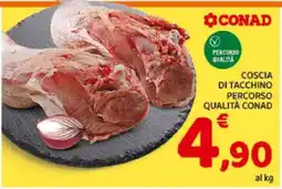 Conad COSCIA DI TACCHINO PERCORSO QUALITÀ CONAD offerta