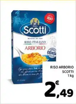 Conad RISO ARBORIO SCOTTI offerta