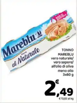 Conad Mareblu al Naturale offerta
