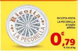 Conad RICOTTA MISTA LA PECORELLA offerta