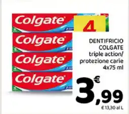 Conad DENTIFRICIO COLGATE offerta