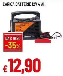 Galassia Carica batterie 12V 4 AH offerta