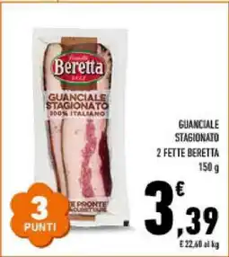 Conad Guanciale stagionato offerta