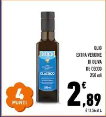 Conad Olio Extra Vergine di Oliva De Cecco offerta