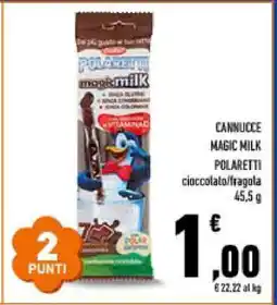 Conad CANNUCCE MAGIC MILK POLARETTI offerta