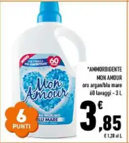 Conad Ammorbidente Mon Amour offerta