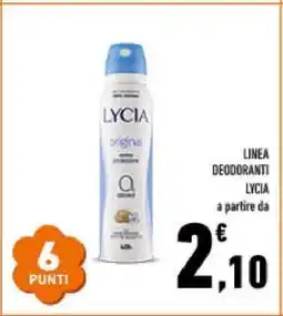 Conad LYCIA Deodorant offerta