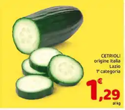 Conad Cetrioli offerta