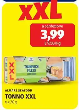 ALDI TONNO XXL offerta