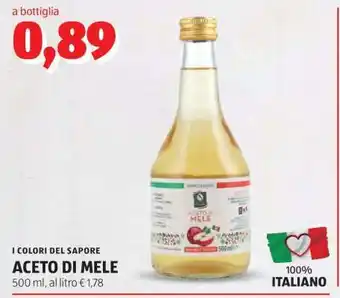 ALDI ACETO DI MELE offerta