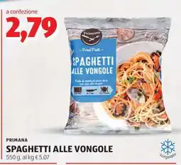 ALDI PRIMANA SPAGHETTI ALLE VONGOLE offerta