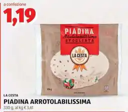 ALDI PIADINA ARROTOLABILISSIMA offerta